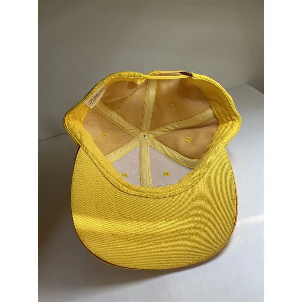 Thor Motocross MX Hat Cap Adjustable Yellow‎ New